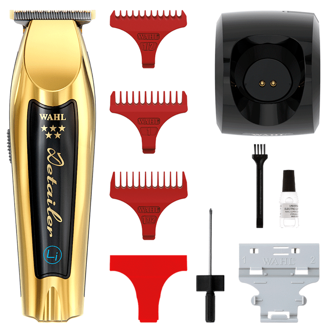 Máquina de Acabamento Wahl Detailer Li Cordless Gold Bivolt