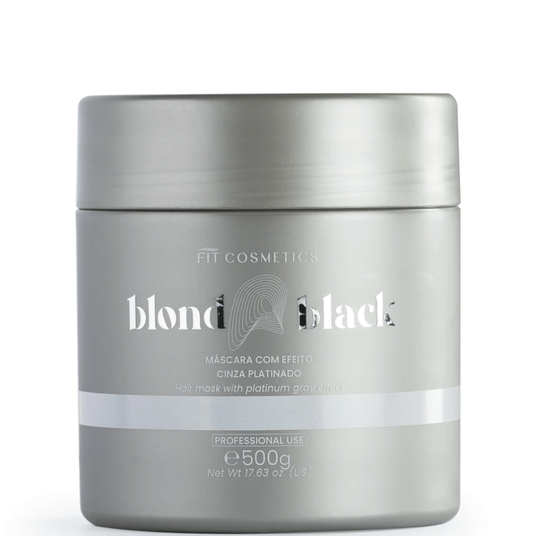 Máscara Matizadora Blond Black 500g Fit Cosméticos