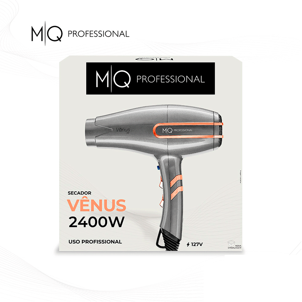 Secador de cabelo MQ Professional Vênus chumbo 127V