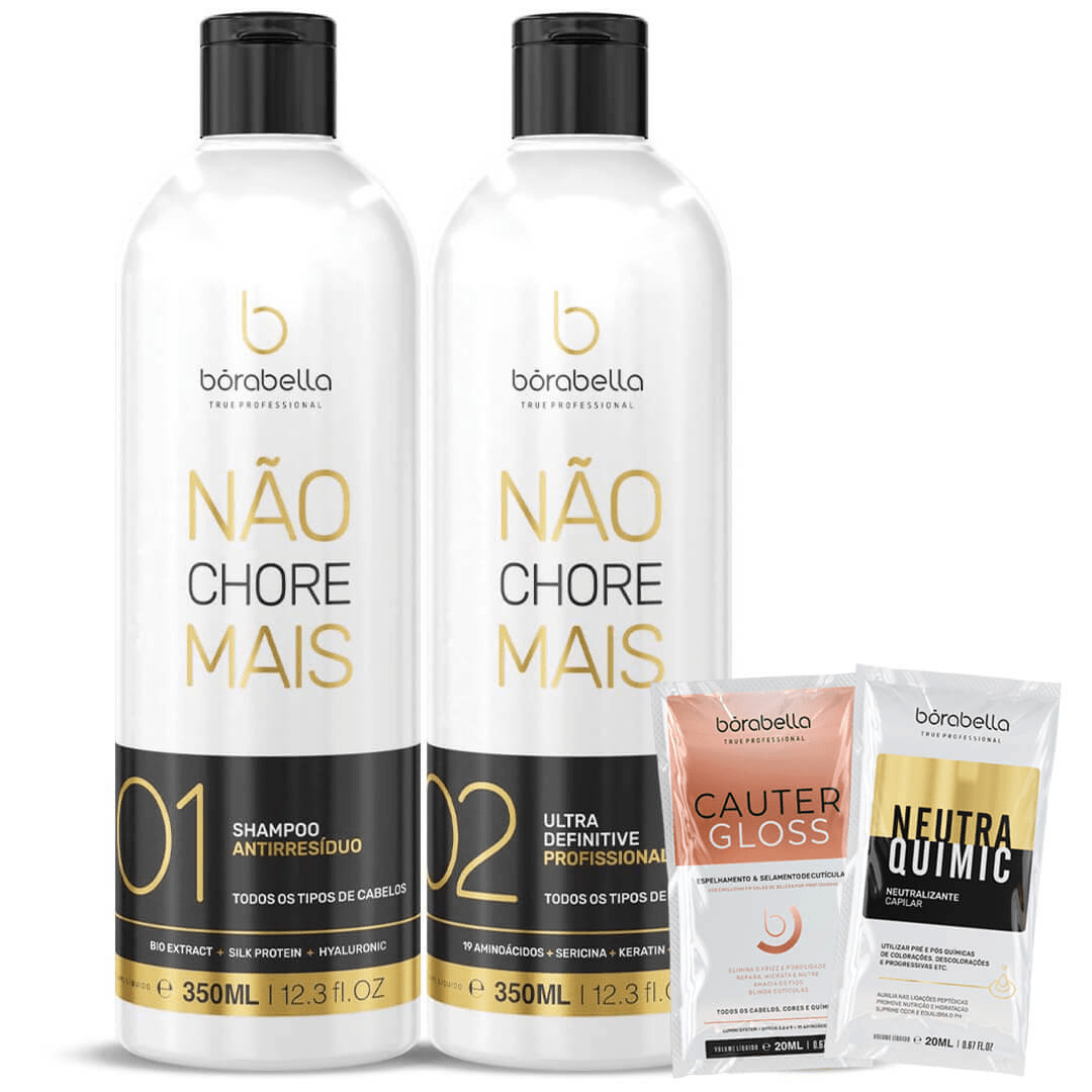 Borabella Progressiva Não Chore Mais Kit 350ml