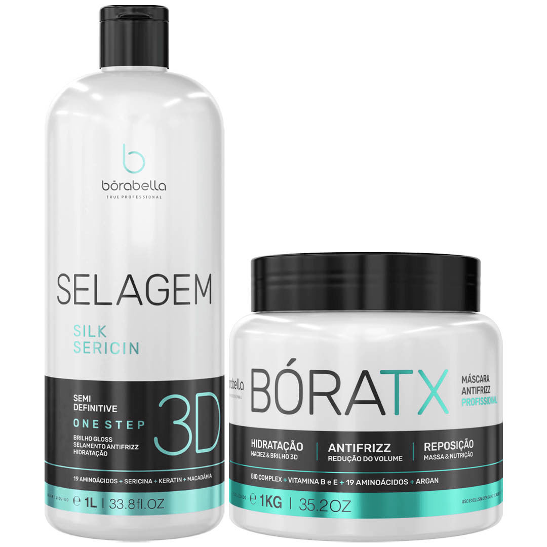 Borabella Selagem 3D Semi Definitiva + Boratx 1Kg