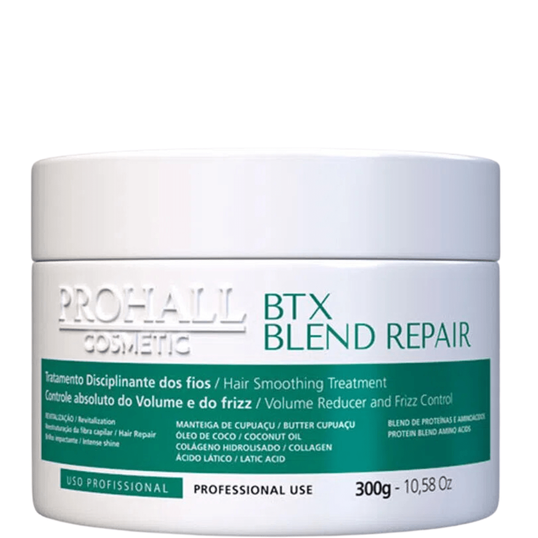 Btx Capilar Orgânico Blend Repair Sem Formol 300g Prohall