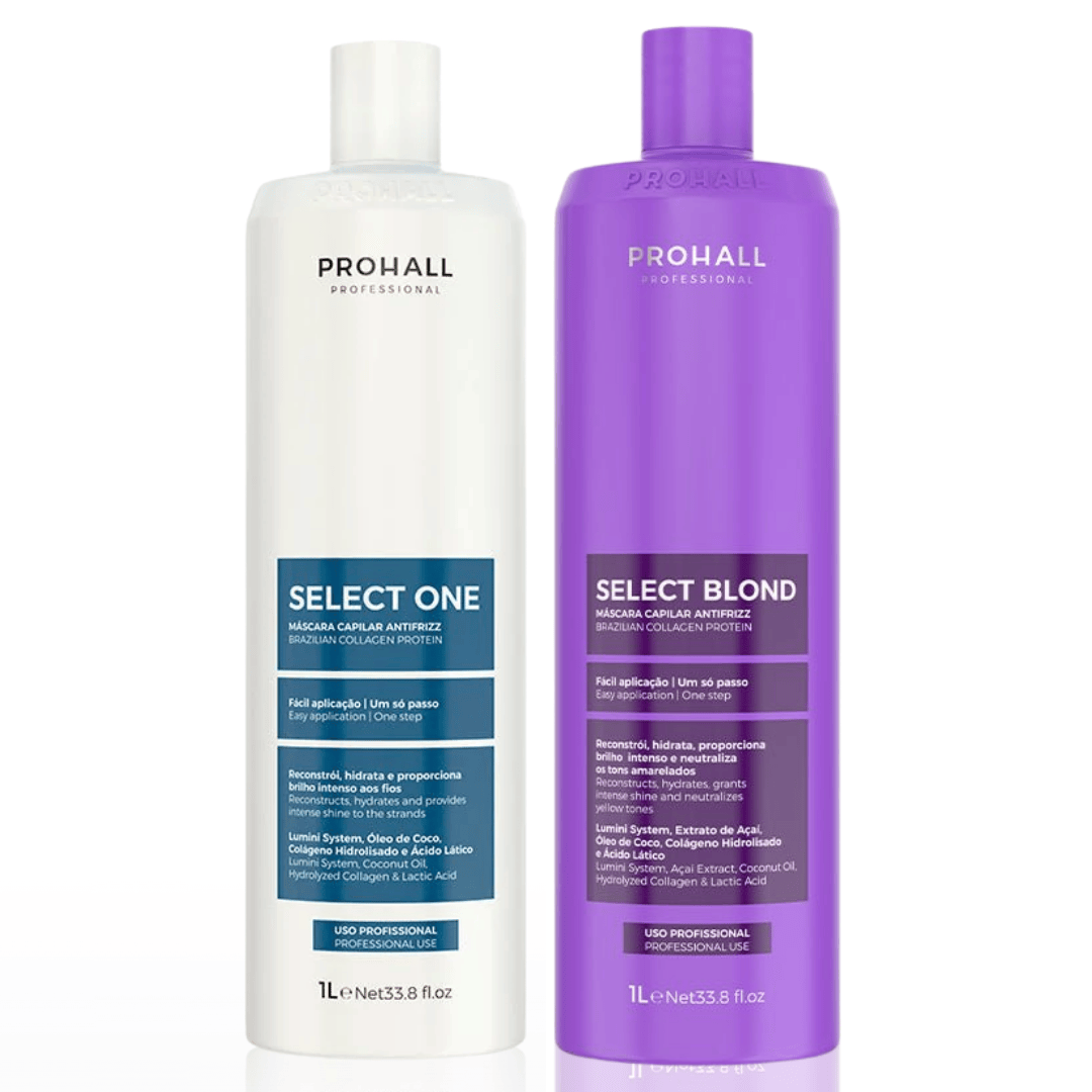 Kit Progressiva Select Blond + Select One 1 Litro Prohall