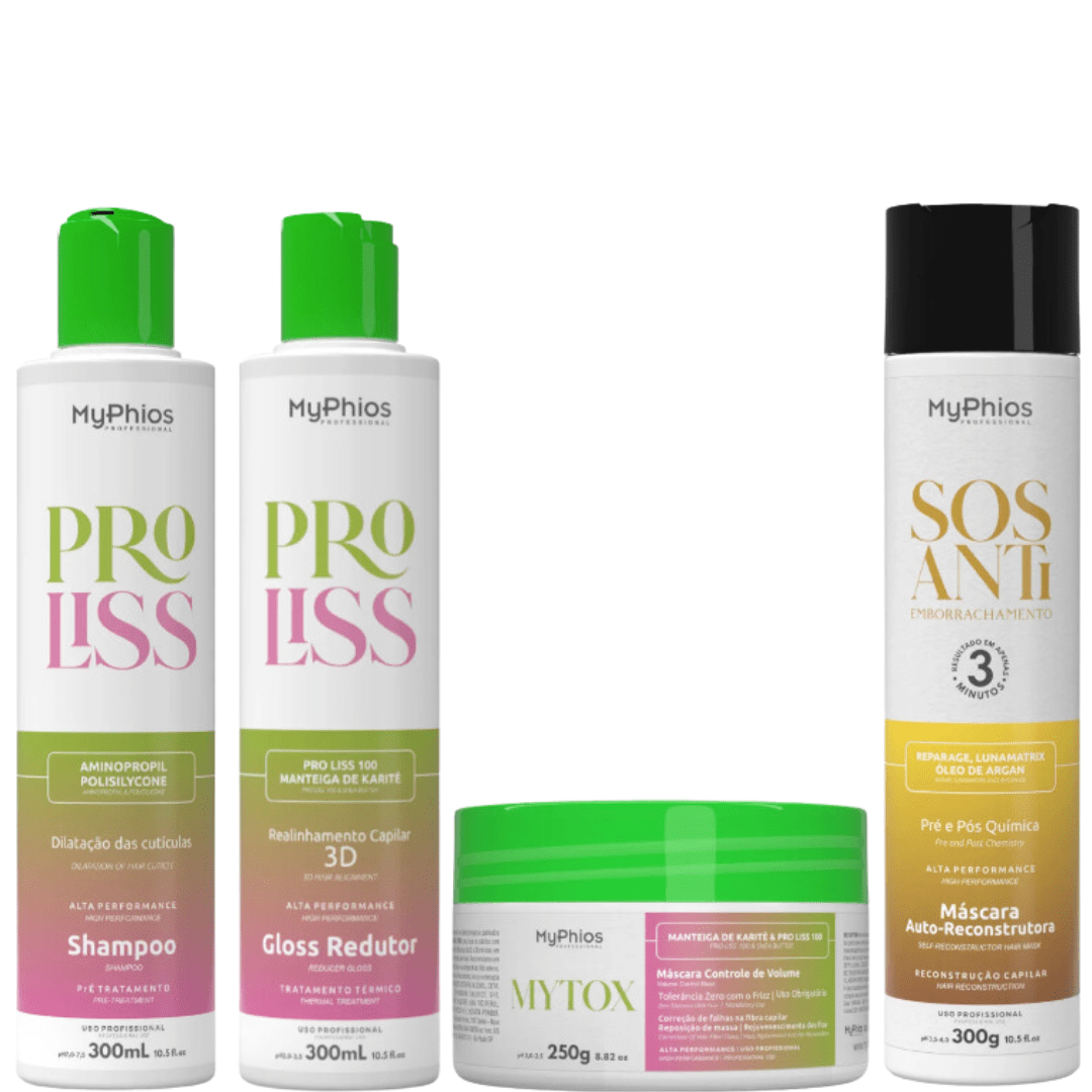 MyPhios Progressiva Proliss 300ml 3D + MYTOX 250g + SOS 300ml