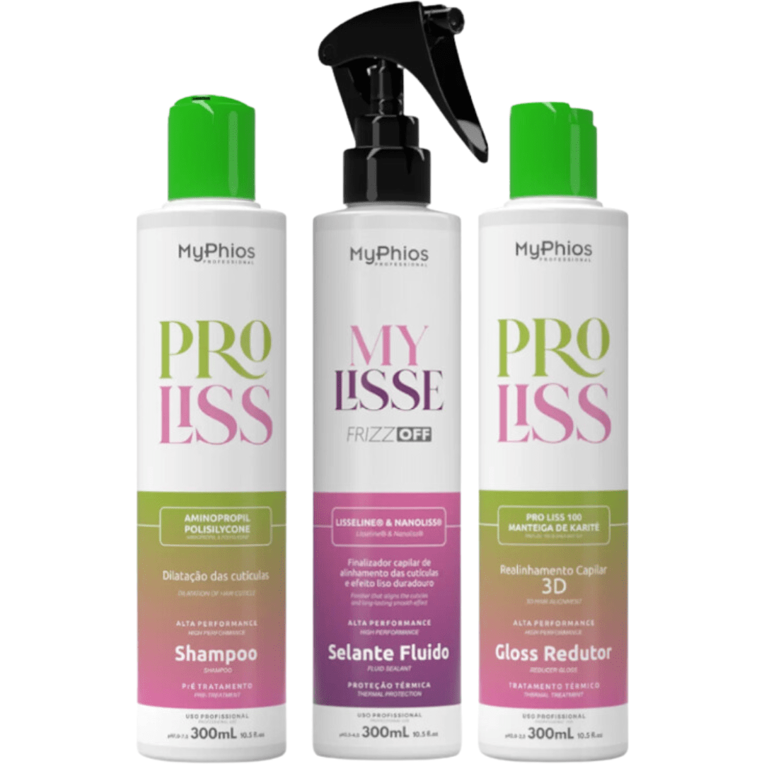 MyPhios Progressiva ProLiss 300mL 3D + Selante MyLisse 300mL