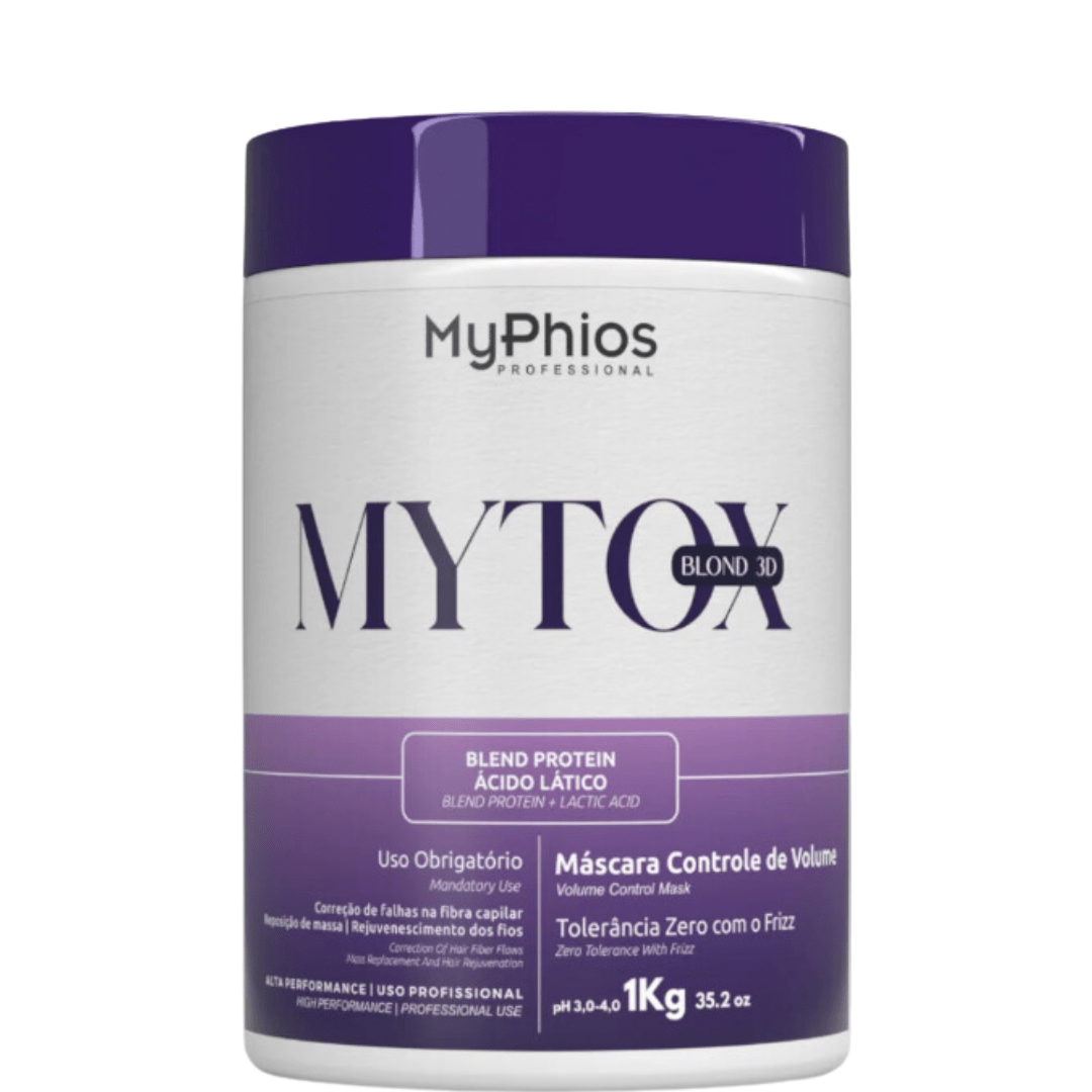 MyPhios Redutor de volume Capilar 1KG - MYTOX BLOND