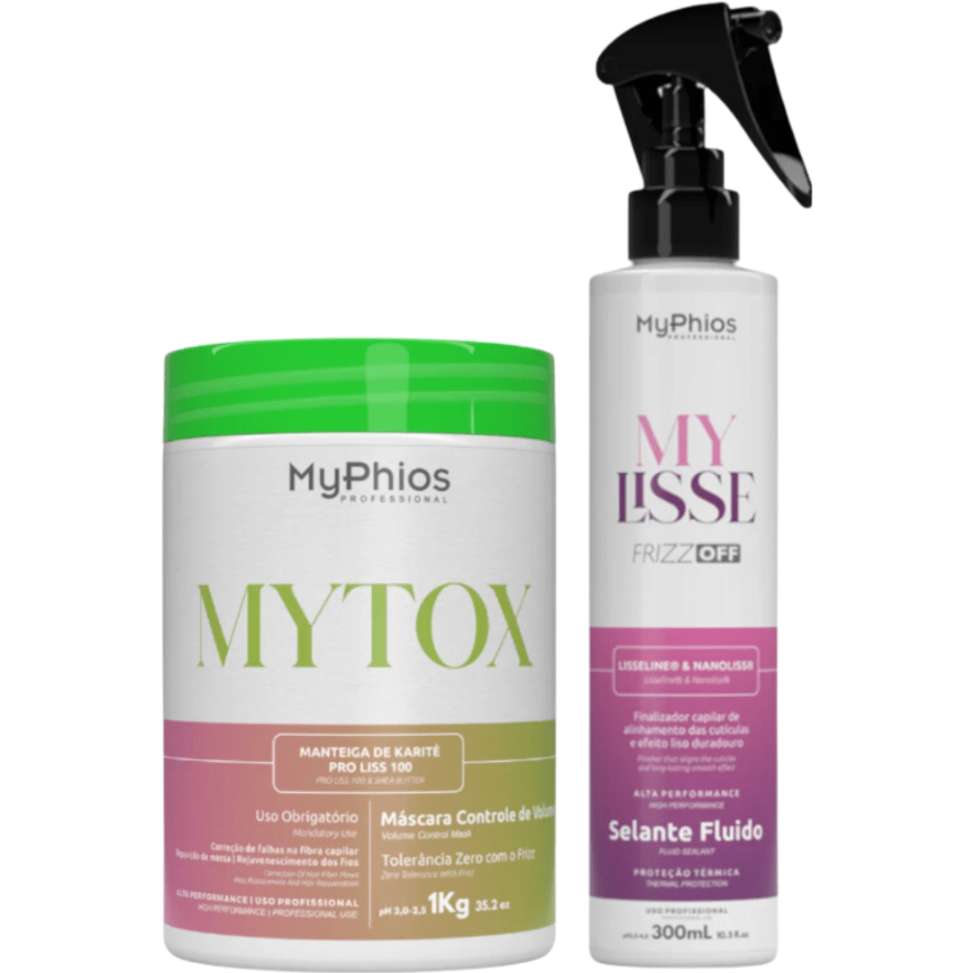 MyPhios Redutor de Volume MyTox 1Kg + Selante Fluido MyLisse 300mL