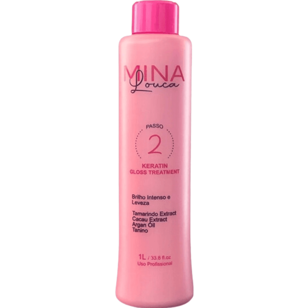 Passo 2  Gloss  Mina Louca 1L Nuance Professional