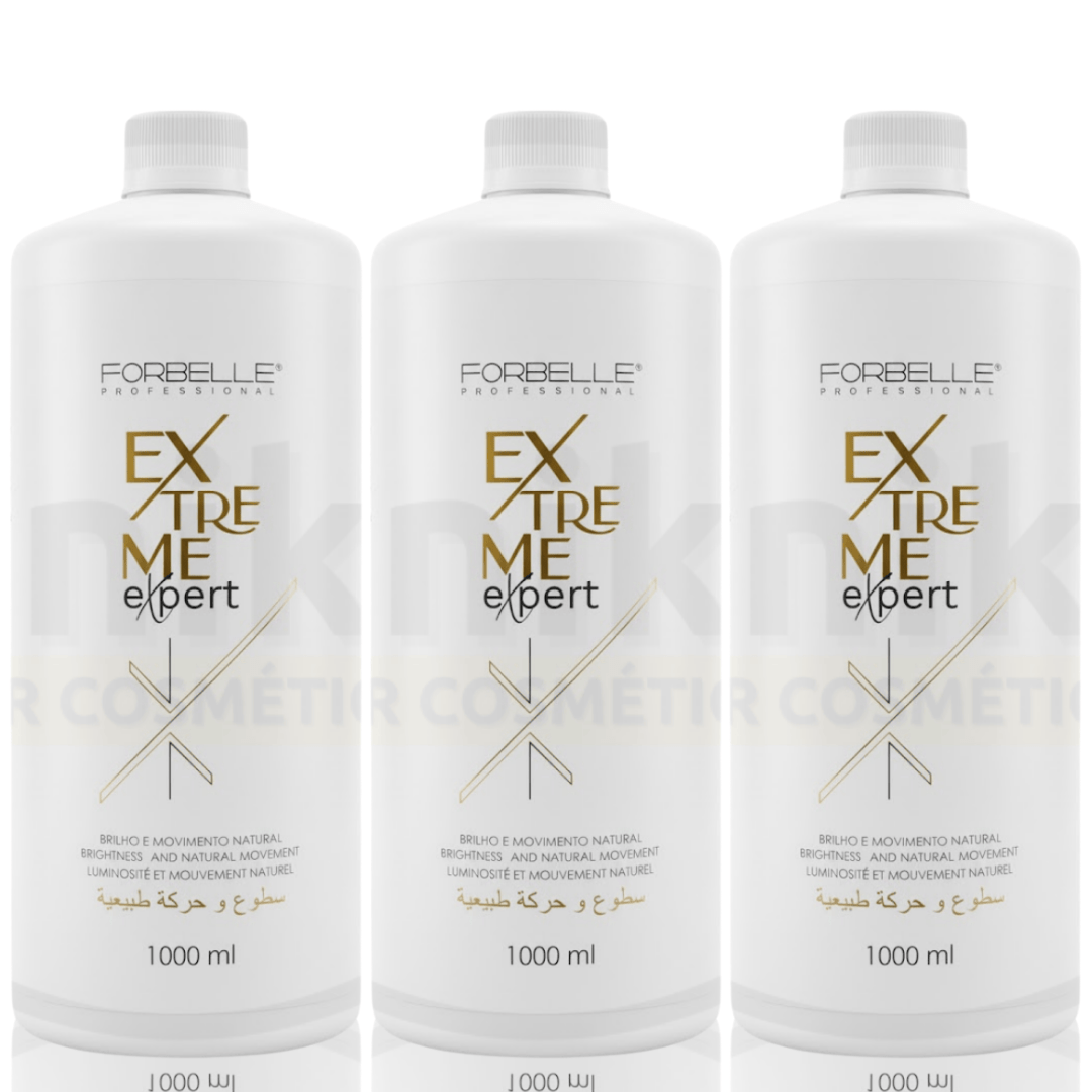 Progressiva Extreme Expert 1L Forbelle (3 Produtos)