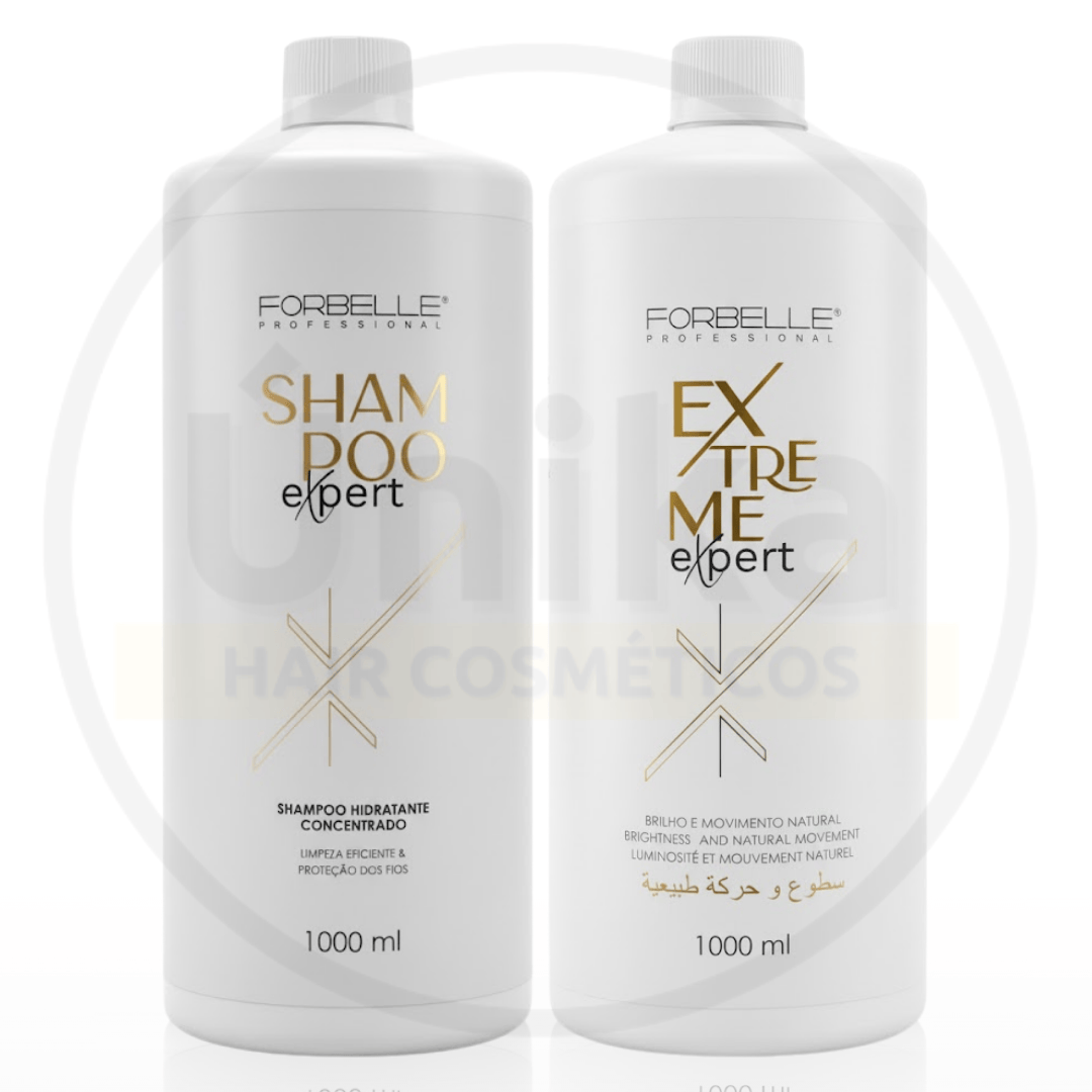 Progressiva Extreme Expert 1L Forbelle + Shampoo Expert 1 Litro
