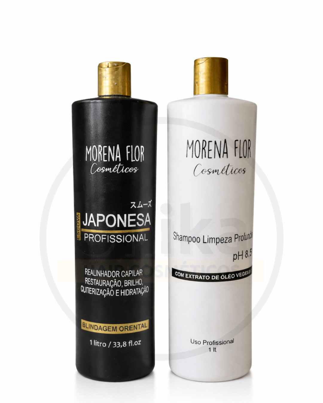 Progressiva Japonesa 1L Morena Flor (2 Produtos)