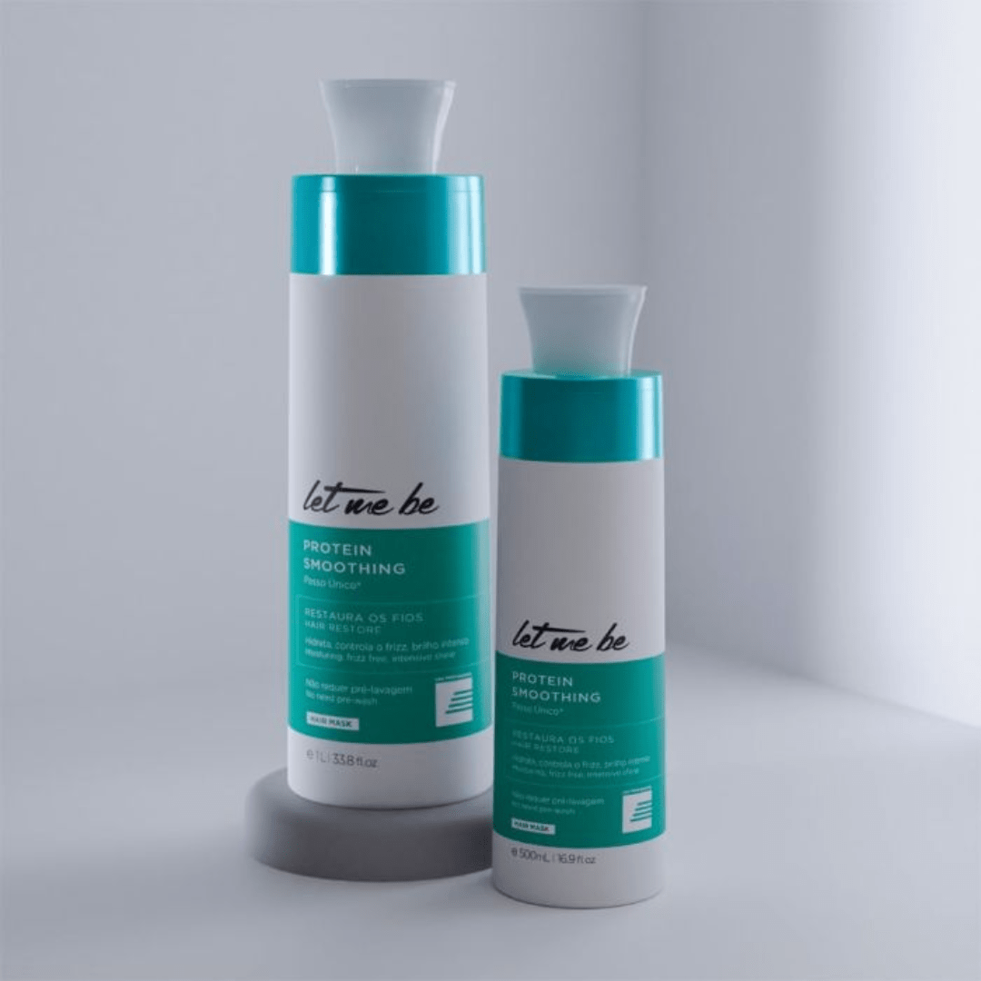 Let me be Protein Smoothing Passo Unico 500ml Unika Hair Cosmeticos