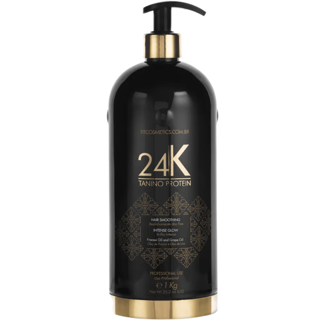 Progressiva 24k Semi Defitiva - Tanino Protein 1Litro Fit Cosmétics