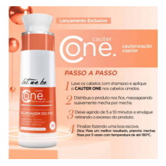 Let me be Protein Smoothing Passo Único 1L + Cauterização Cauter One 500ml