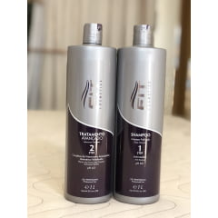 Kit Tratamento Avançado 1 Litro Fit Cosmétics + Cauter Blond 500ml (3 Produtos)