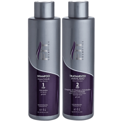 Kit Tratamento Avançado 1 Litro Fit Cosmétics + Cauter Blond 500ml (3 Produtos)