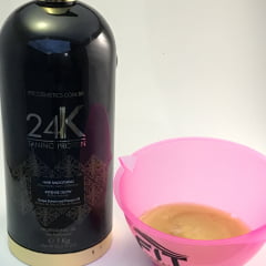 Progressiva 24k  Tanino Protein + Máscara Vegana 24k 500g - Fit Cosmétics