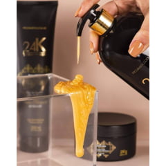 Progressiva 24k  Tanino Protein + Máscara Vegana 24k 500g - Fit Cosmétics