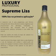 Progressiva Sem Formol Supreme Liss Luxury Professional 1 Litro + Shampoo Restore 1L + Magic Liquid 120ml