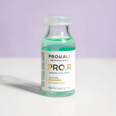 Prohall Cronograma Capilar 4 Sachê 50g + Ampola de Reconstrução Intensa Anti-Danos Capilares PRO.R 15ml (2 und)