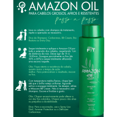 Fit Cosmétics Kit 2x Progressiva Orgânica Amazon Oil 1L