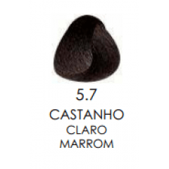 5.7 Castanho Claro Marrom - 60g Nuance Professional