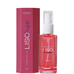 Kit Nuance Liso Perfeito: Progressiva 200g, Pré-Escova 200ml, Sérum 30ml + Brinde