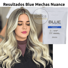 Kit Ox Mechas 06Vol. 900ml Nuance + Pó Descolorante Blue Mechas 400g Nuance