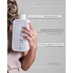 Kit Ox Mechas 06Vol. 900ml Nuance + Pó Descolorante White Mechas 400g Nuance