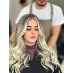 Kit Ox Mechas 20vol. 900ml Nuance + Pó Descolorante Blue Mechas 400g Nuance