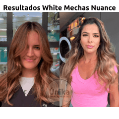 Kit Ox Mechas 40Vol. 900ml Nuance + Pó Descolorante White Mechas 400g Nuance