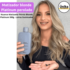 Matizador Pérola Blonde Platinum 500g Nuance