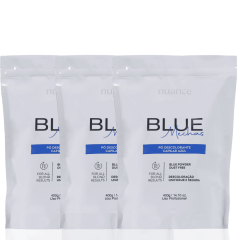 Nuance Pó Descolorante Blue Mechas (Kit 3 Unidades) Nuance Pó Descolorante Blue Mechas (Kit 3 Unidades)