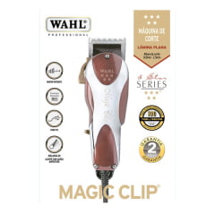 Combo Máquina de Corte Wahl Magic Clip e Hero 127V