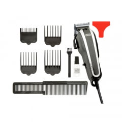 Combo Wahl Clipper com Máquinas de corte e de acabamento Icon e Hero 220V