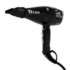 Secador de Cabelo Profissional Lion Aero 3000W 220V | 3000 Watts Preto Flake