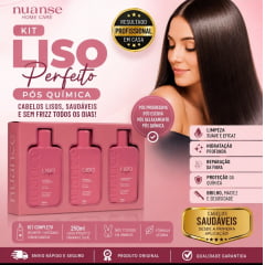 Nuance Kit De Tratamento Pós-Química Liso Perfeito 250ml
