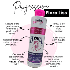 Porém Brutona Progressiva Orgânica Flora Liss Passo 2 - 1L