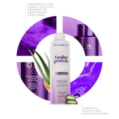 Realinhamento Capilar Semi Definitiva Tanino Protein 1L Fit Cosmétics 