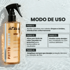 Kit Mytox Blond MyPhios 1kg + Phyto Power Protetor térmico 260ml 