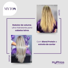 Kit Mytox Blond MyPhios 1kg + Phyto Power Protetor térmico 260ml 