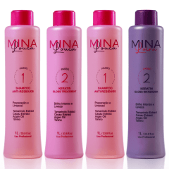 Combo com 2 kits, 1 Mina Louca 1 Litro e 1 Mina Loira 1 Litro