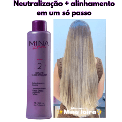 Combo Gloss Mina Louca 1 Litro + Gloss Mina Loira 1 Litro + Shampoo Mina Louca 