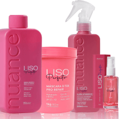Combo Progressiva Liso Perfeito Nuance (4 Produtos)