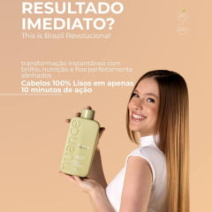 Escova Progressiva This Is Brazil Liso Orgânico e Brilho