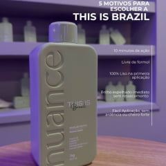 Escova Progressiva This Is Brazil Liso Orgânico e Brilho