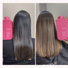 Kit Alisamento Liso perfeito 400ml + SOS RECONSTRUTOR 300ml + Óleo Finalizador