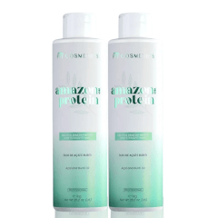 Fit Cosmétics Kit 2x Realinhamento Capilar Orgânica Amazon Oil 1L