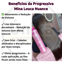 Kit Progressiva Mina Louca 1 Litro Nuance