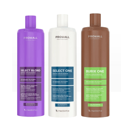 Kit Progressiva Prohall Burix One 1L + Select One 1L + Select Blond 1L